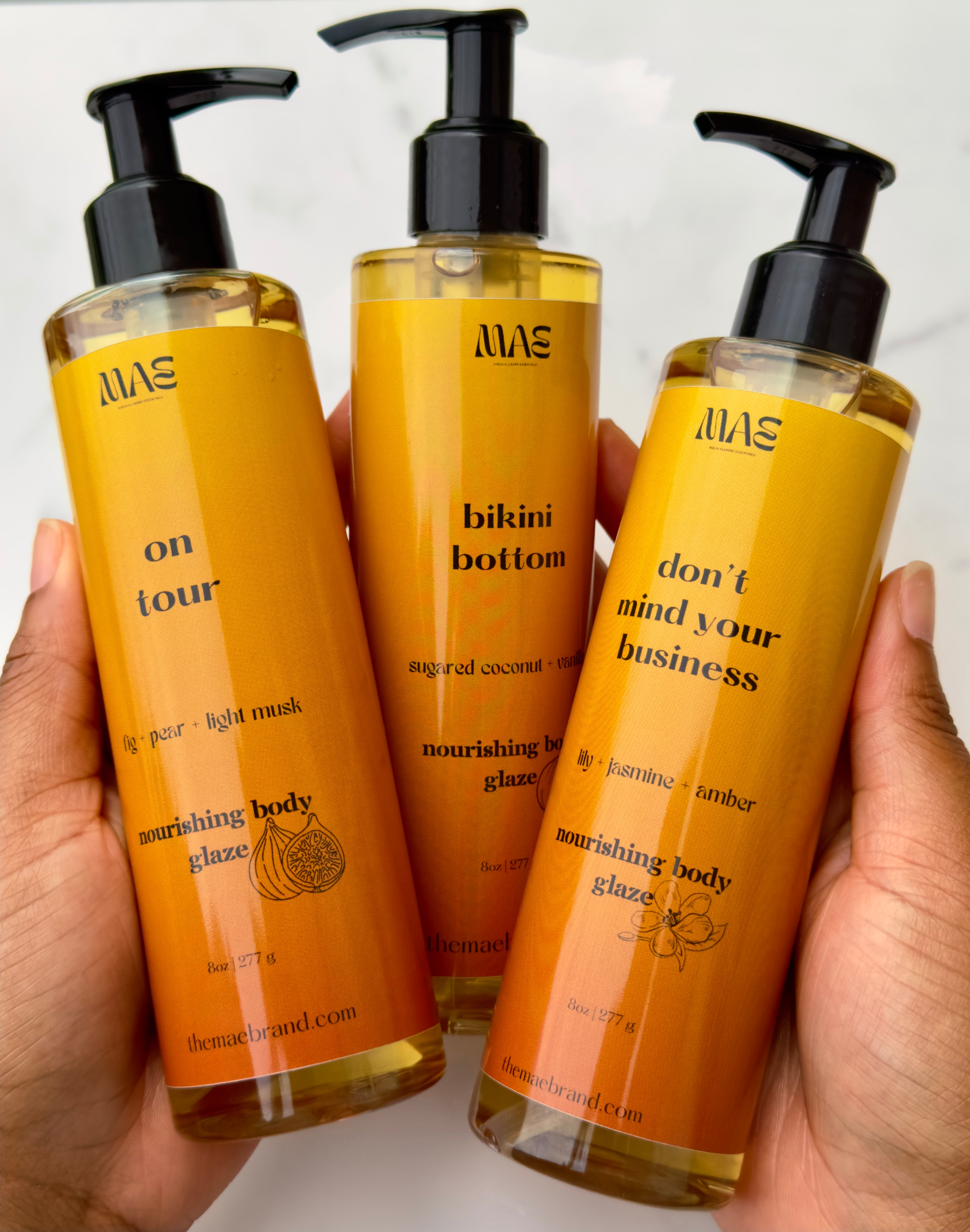 Nourishing Body Glazes
