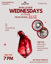 Cargar imagen en el visor de la galería, Wine Down Wednesday & Pour Candle-Making @ CNTR