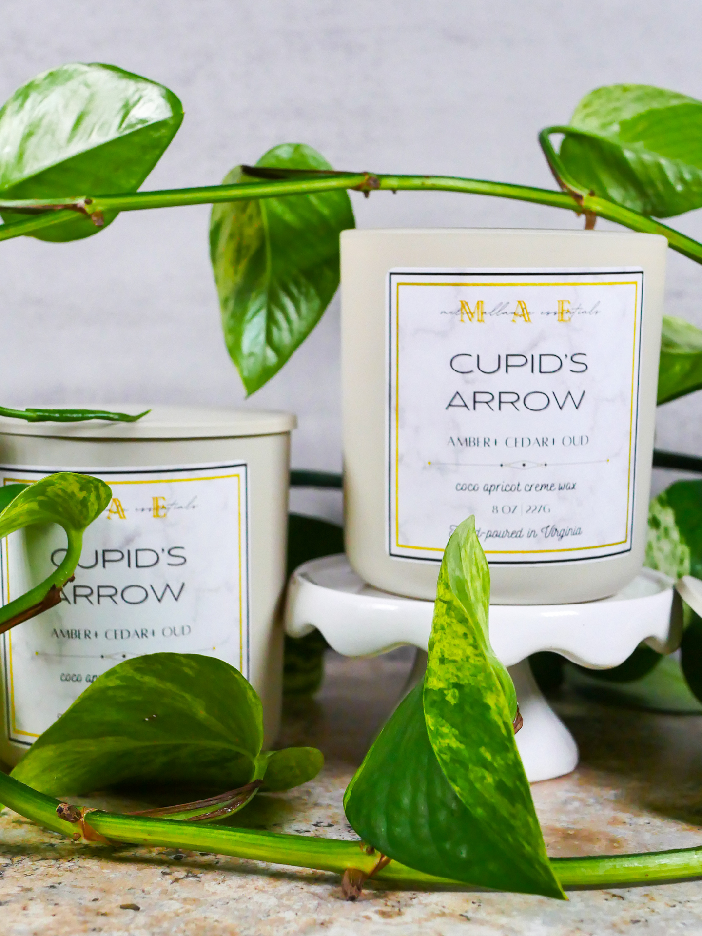 Cupid's Arrow Candle